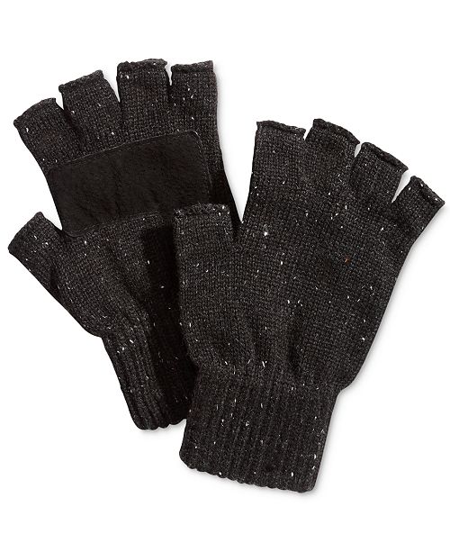 Ryan Seacrest Distinction Men's Donegal Fingerless Gloves, Created for