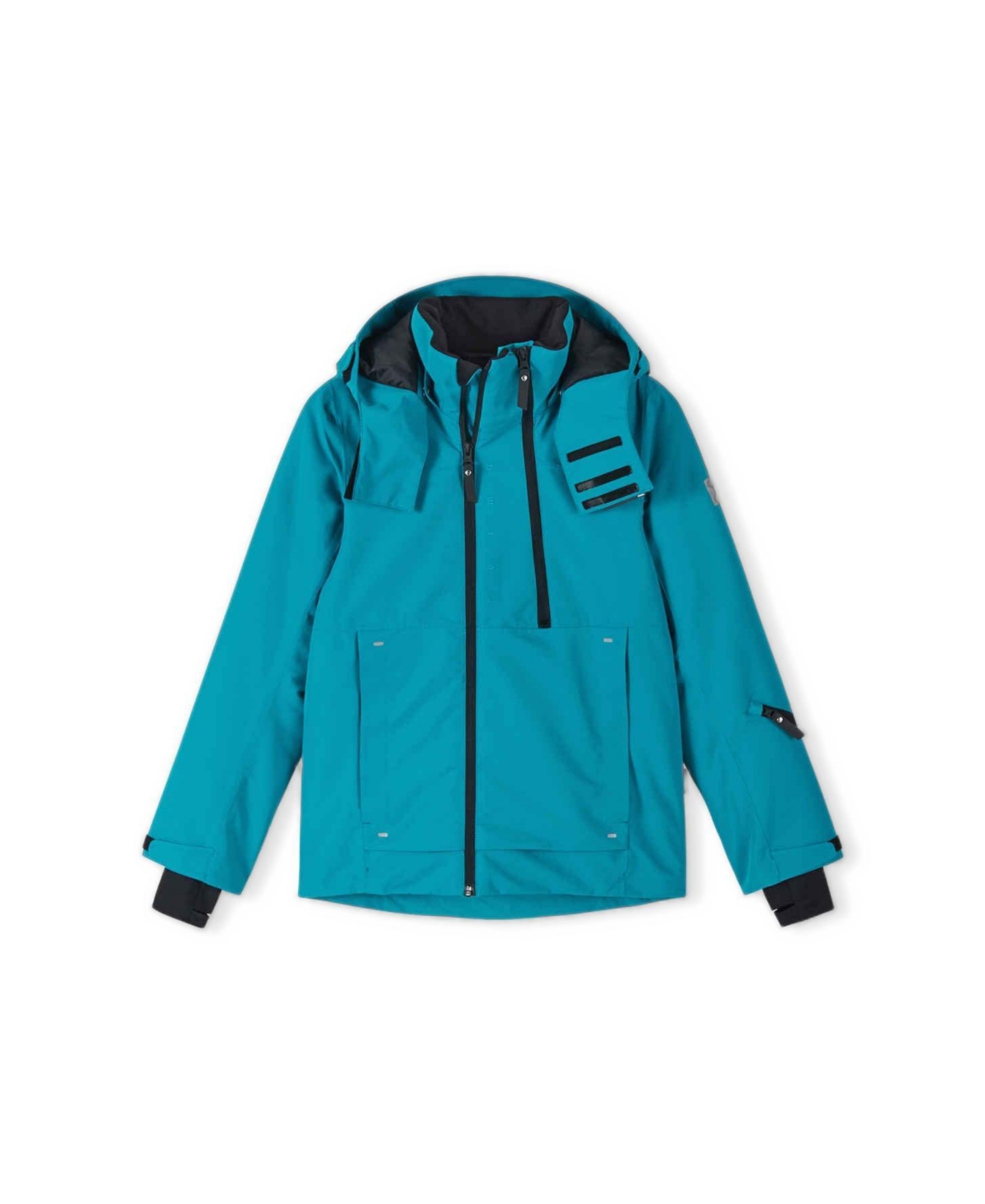 Reima Boys' and Girls' 2T-5T Tieten Waterproof Ski Jacket - Aquatic blue