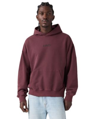Men's Sunset Graphic Regular-Fit Cotton Pullover Hoodie