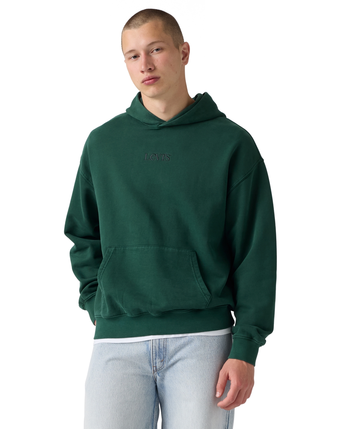 Levi's Men's Sunset Graphic Regular-Fit Cotton Pullover Hoodie - Ponderosa