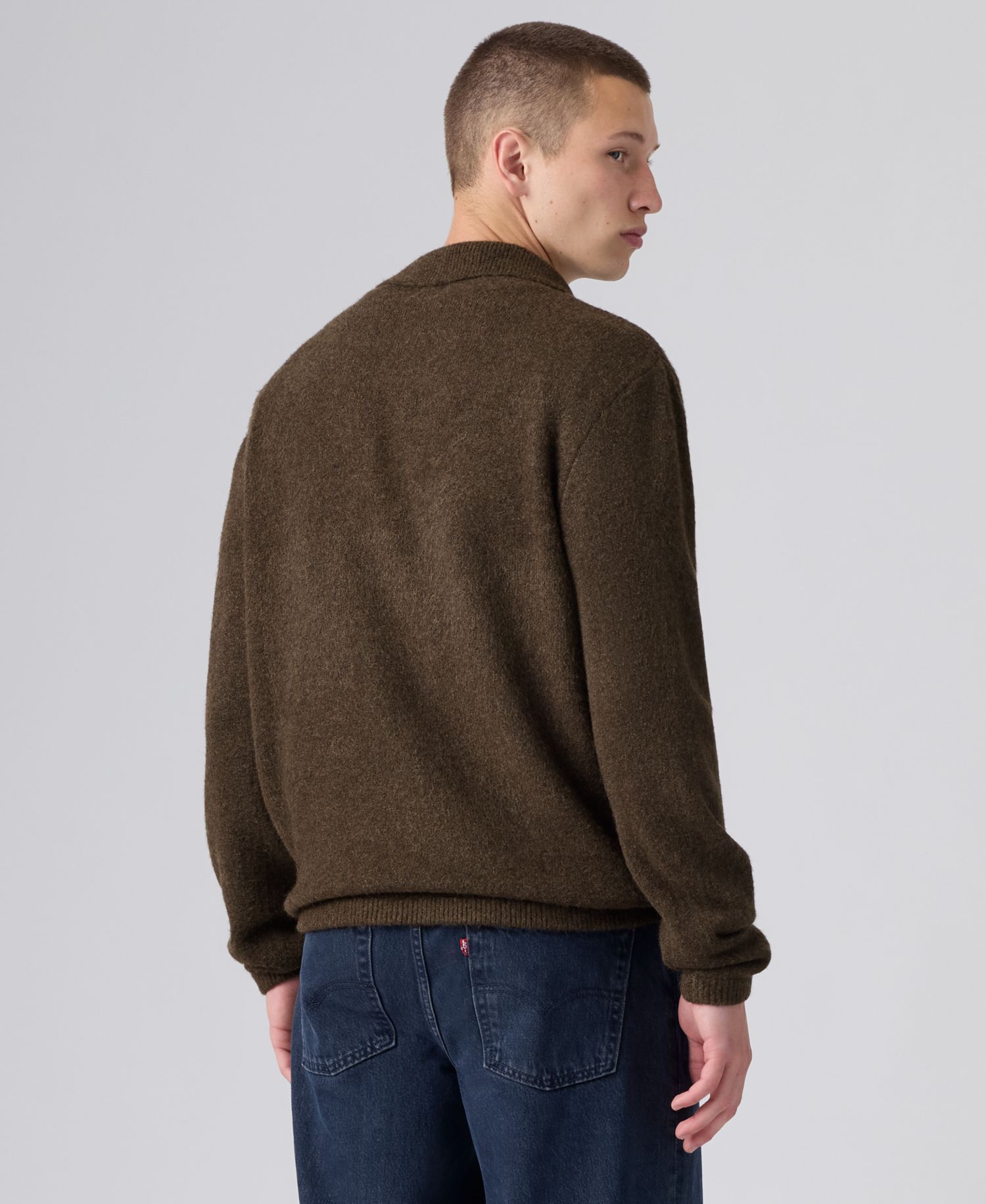 Men's Boulder Quarter-Zip Regular-Fit Sweater