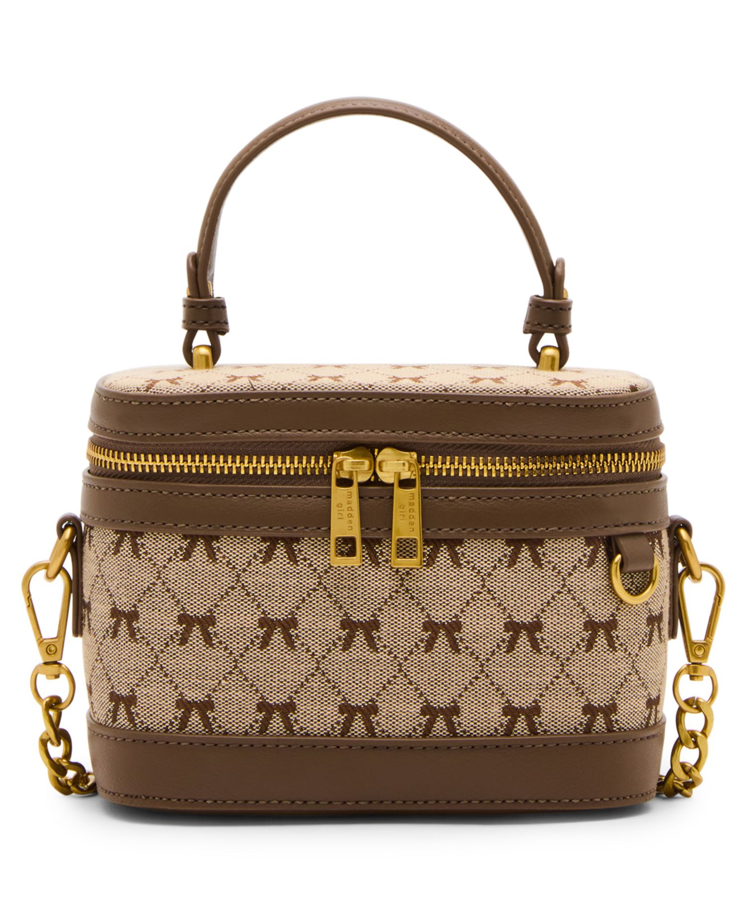 Bow Jacquard Small Adjustable Strap Crossbody Handbag