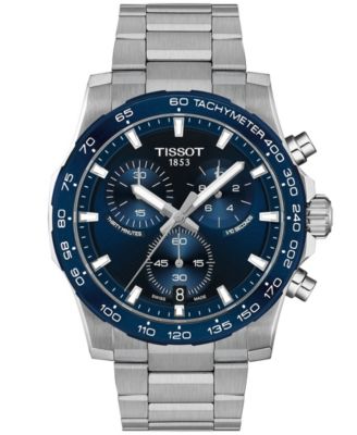 Men's Quartz Chronograph Supersport Stainless Steel Watch 42mm