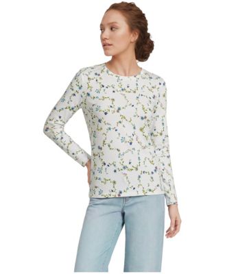 Women's Supima Cotton Long Sleeve Crew Neck T-Shirt