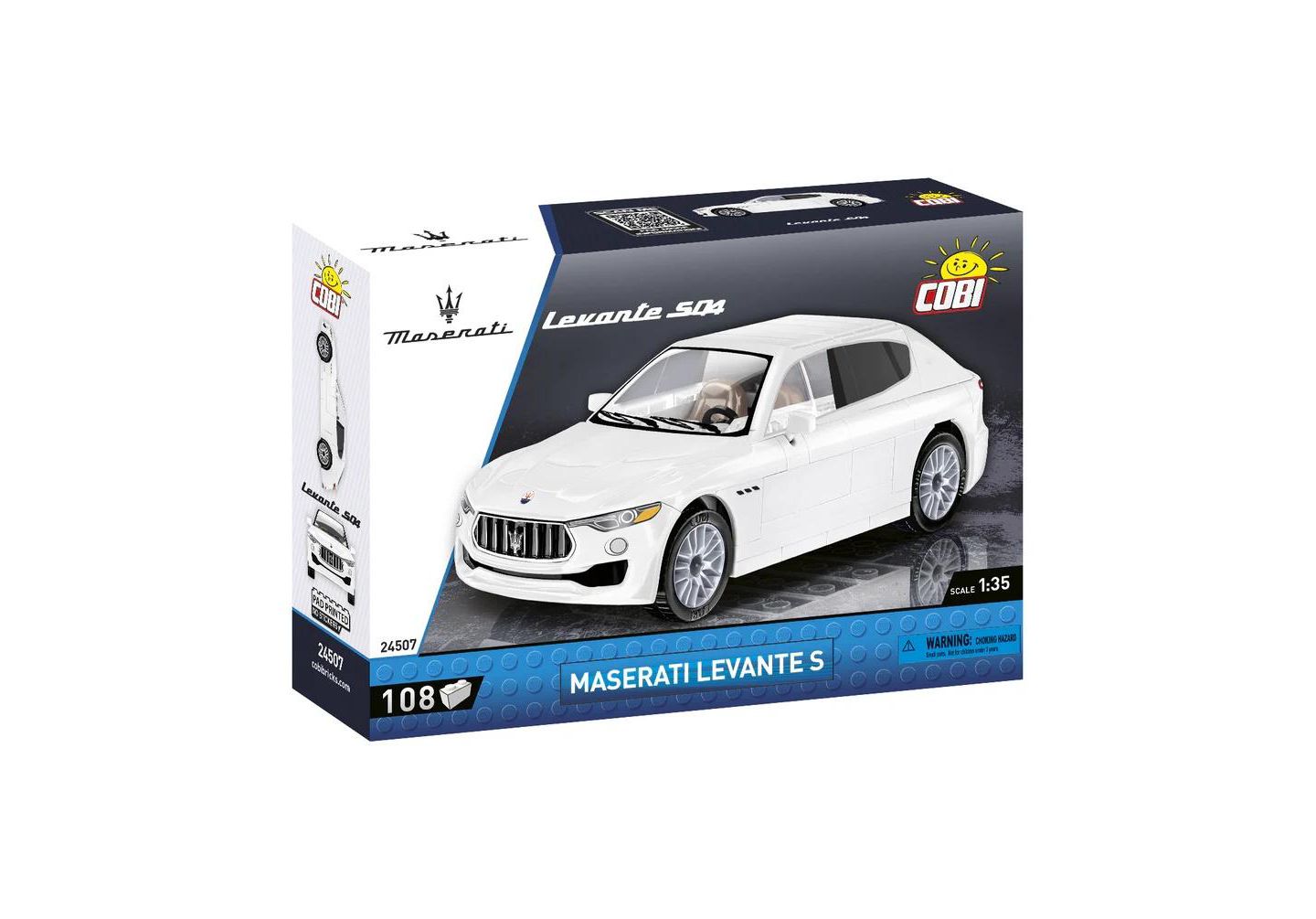 Детский конструктор COBI Maserati Levante S 108-Piece Building Set, Ages 6+ — фото 1