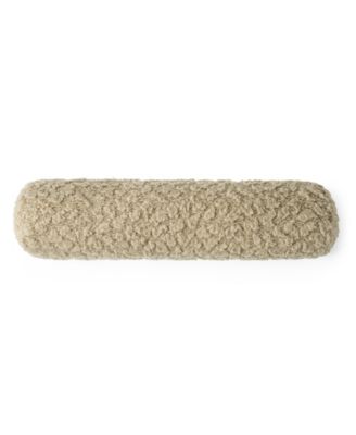 Shira Textured Bolster Pillow, 36" x 8"