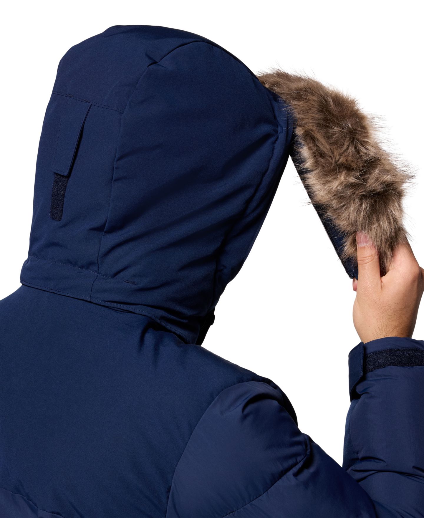 Мужская куртка Columbia Marquam Peak Fusion II Parka, цвет: Тёмно-синий — фото 5