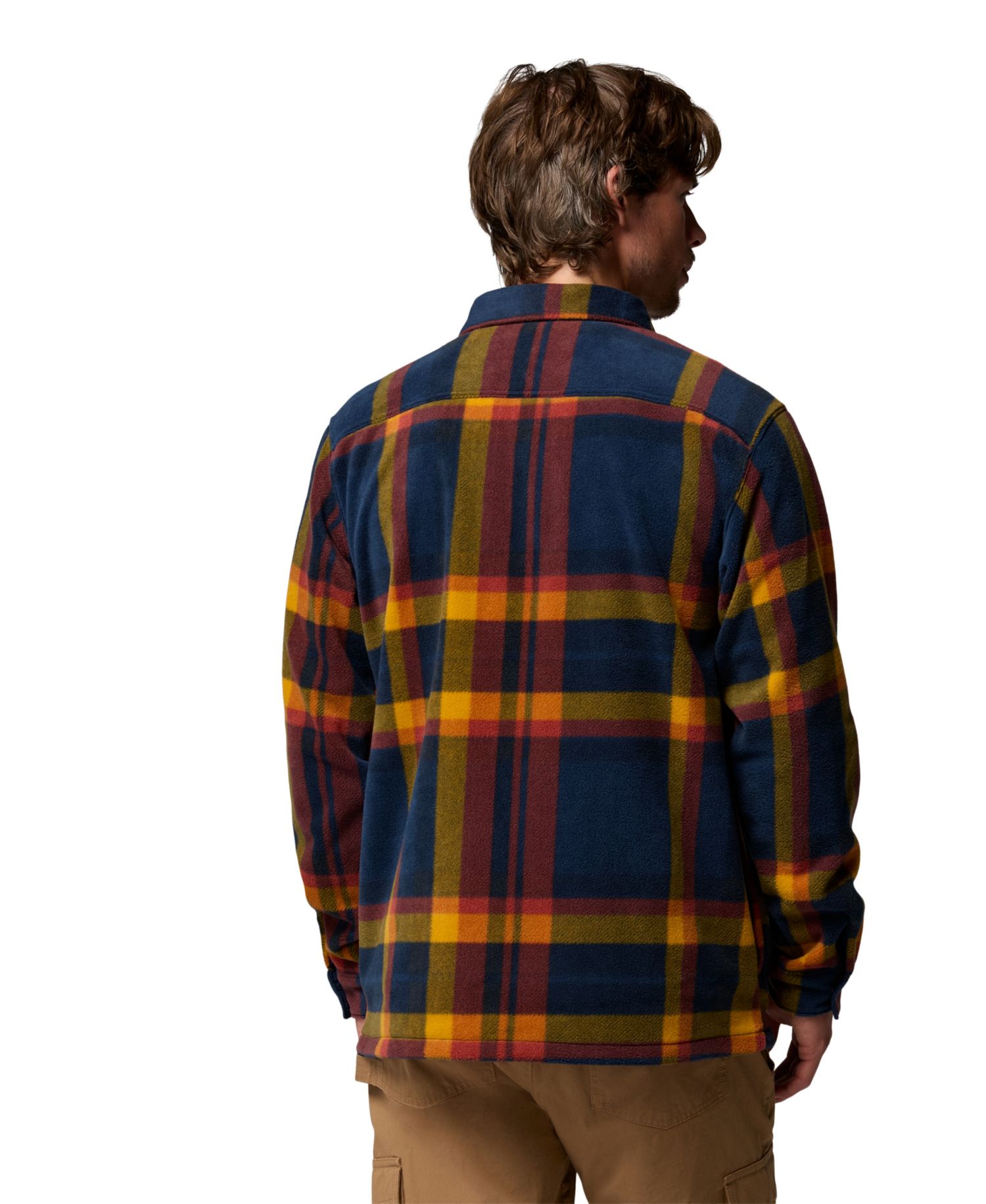 Men's Steens Mountain II Plaid Fleece Shirt Jacket