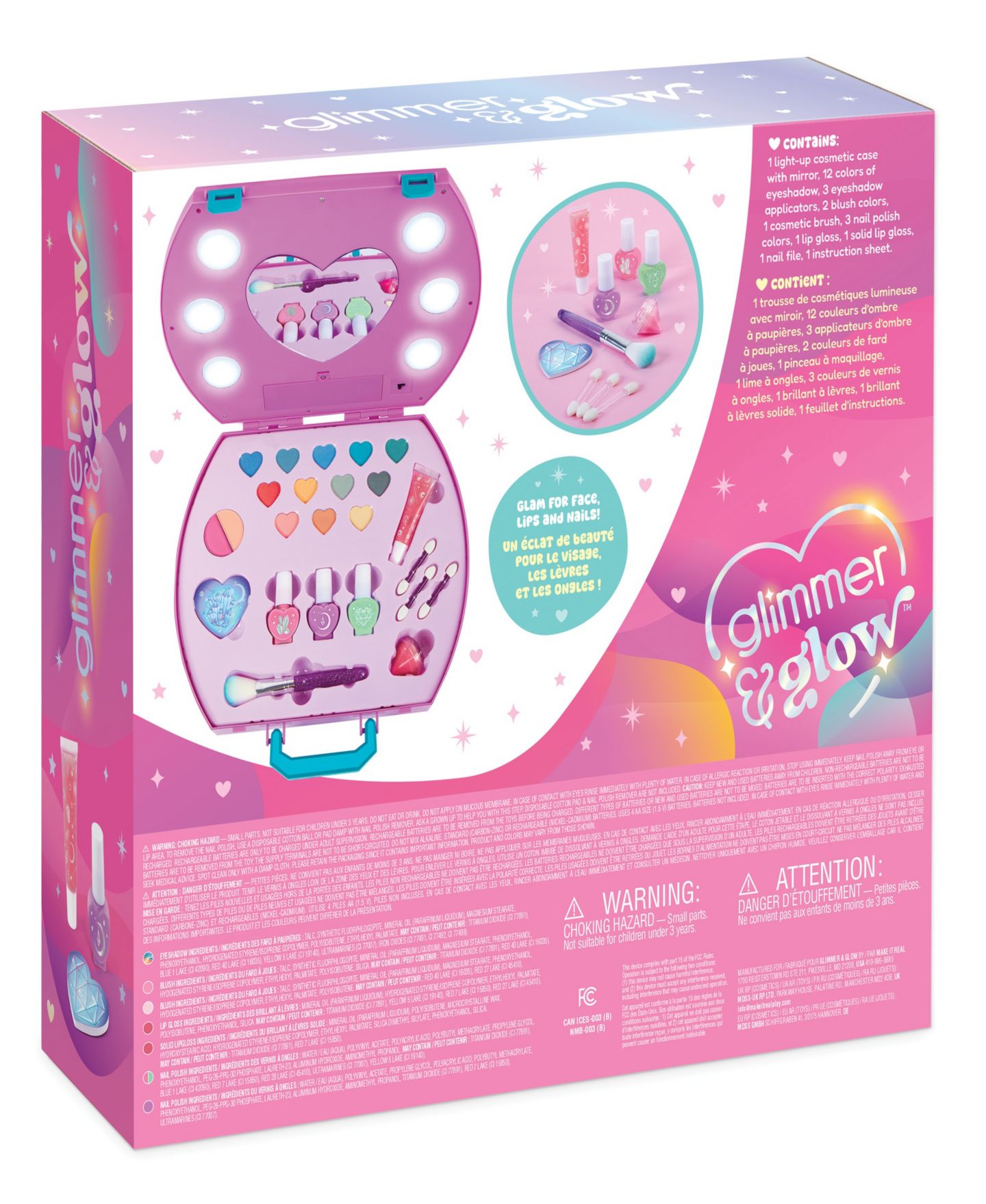 Детская игрушка Make It Real Light Up Cosmetic Studio — фото 5