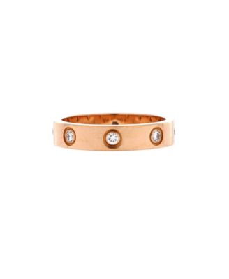Love Wedding Band 8 Diamonds Ring