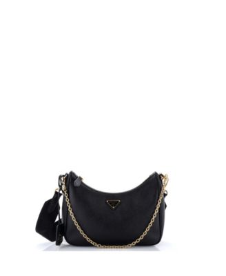 Small Re-Edition 2005 Shoulder Bag Saffiano Leather