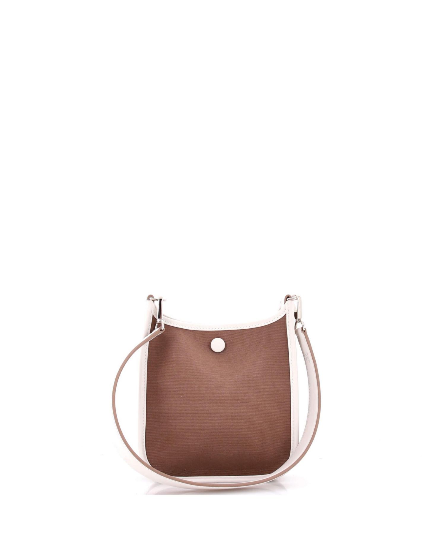 Neo Evelyne Mini Canvas and Leather Crossbody Bag