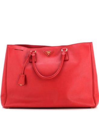 Lux Large Saffiano Leather Tote