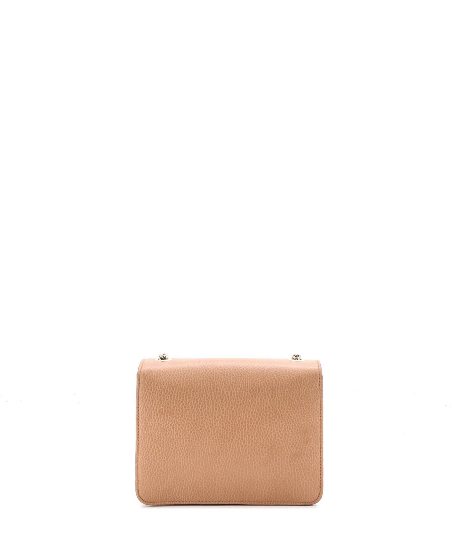 Small Interlocking Shoulder Bag Leather