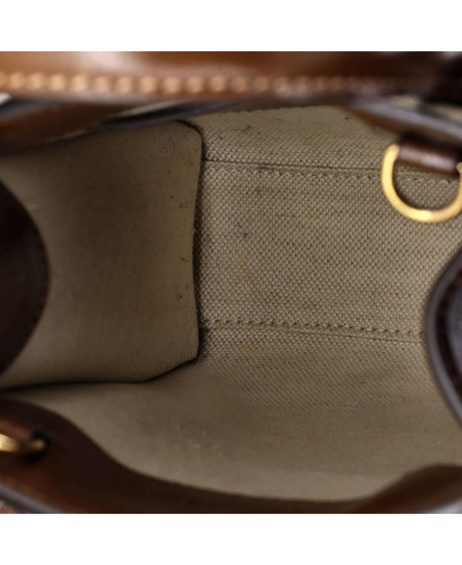Mini Interlocking G Patch Tote GG Coated Canvas