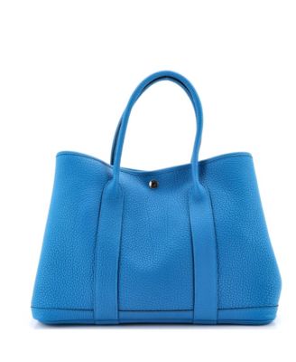 Pre-Owned Herm&eacute;s Garden Party Large Leather Tote
