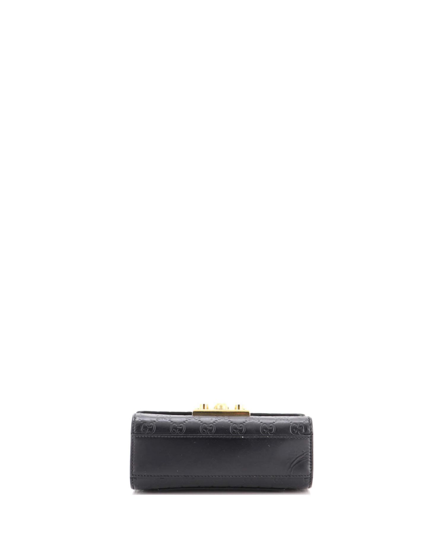 Small Padlock Shoulder Bag Guccissima Leather