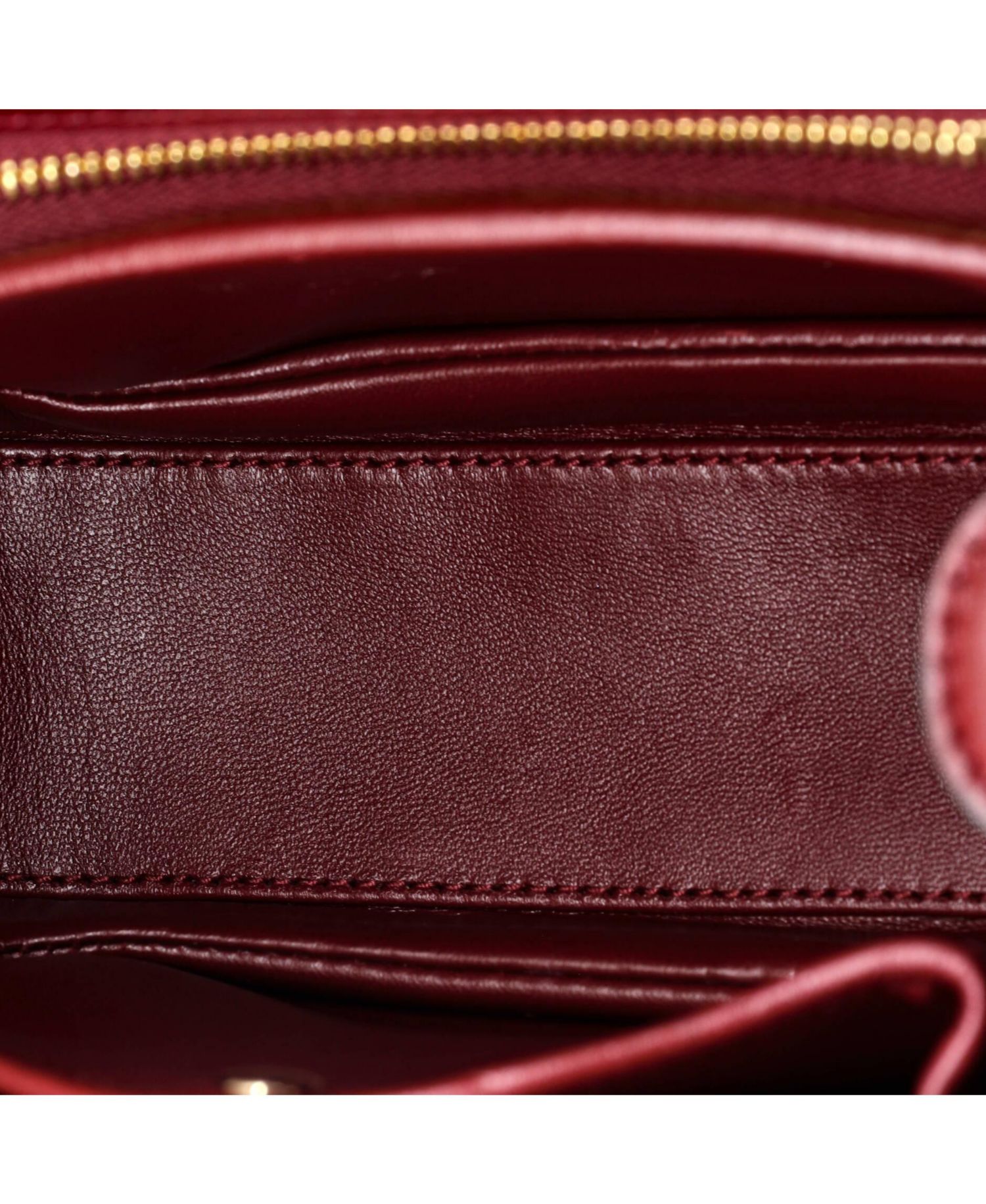 Small Bamboo 1947 Top Handle Bag Leather