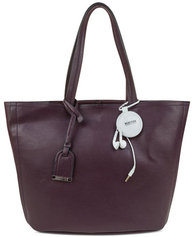 Kenneth Cole Reaction Clean Slate Tote with Retractable Earbuds