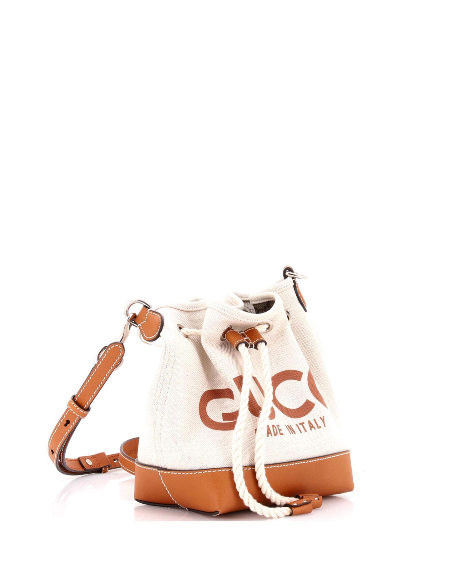 Crossbody Mini Logo Bucket Bag