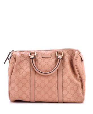 Medium Joy Boston Bag Guccissima Leather