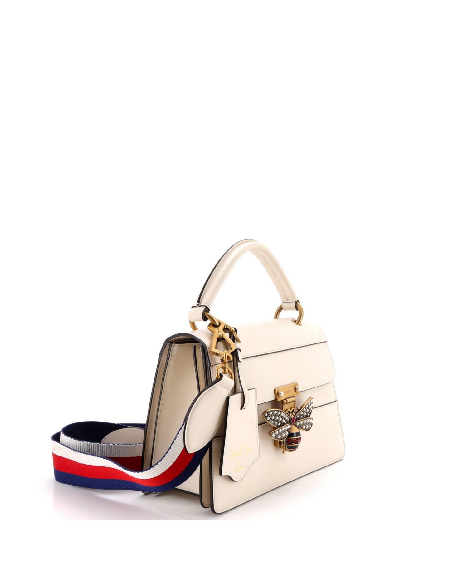 Small Queen Margaret Top Handle Bag Leather