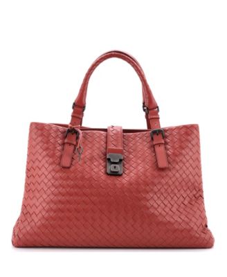 Bottega Veneta Roma Intrecciato Satchel