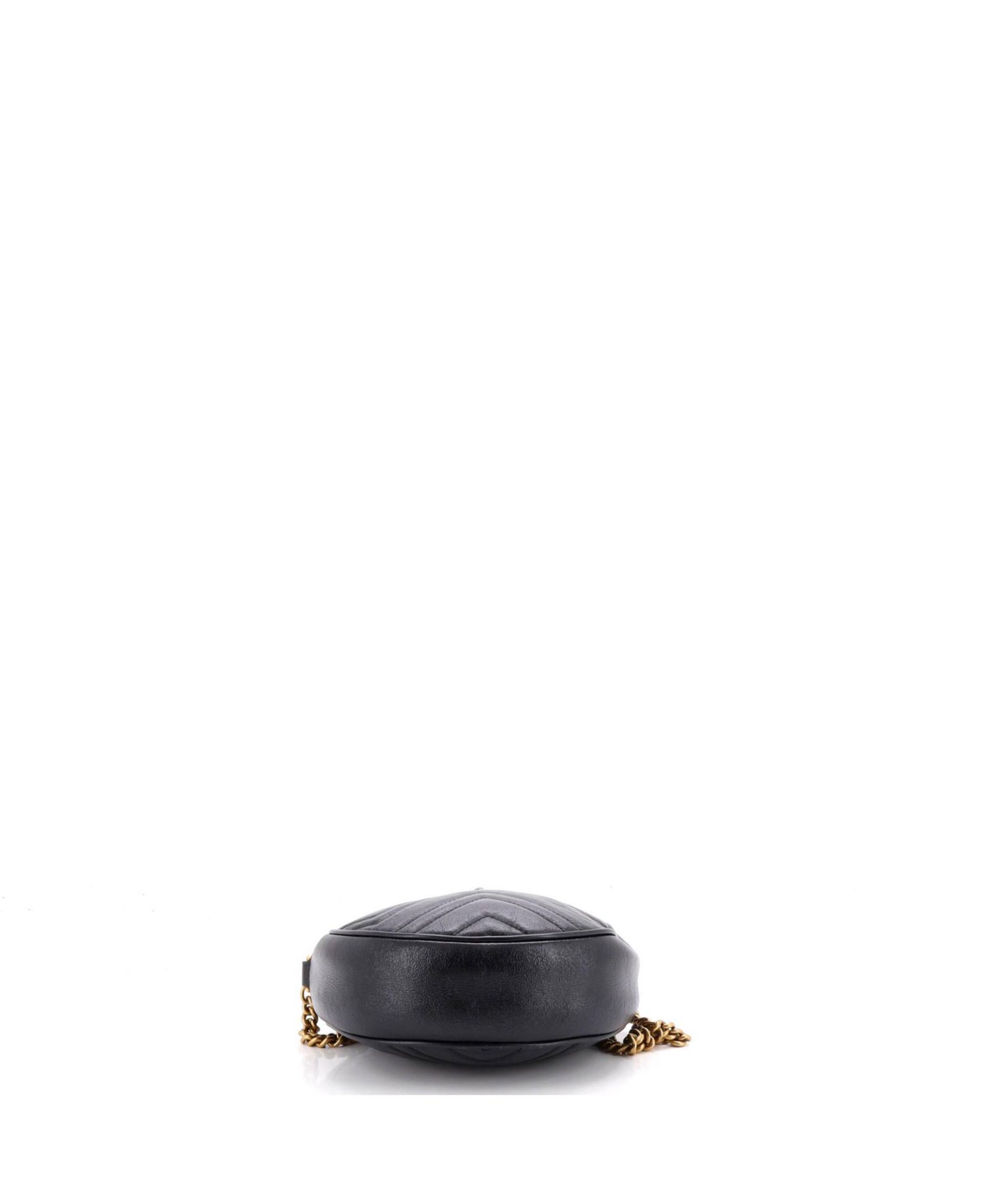 Mini GG Marmont Matelasse Leather Shoulder Bag