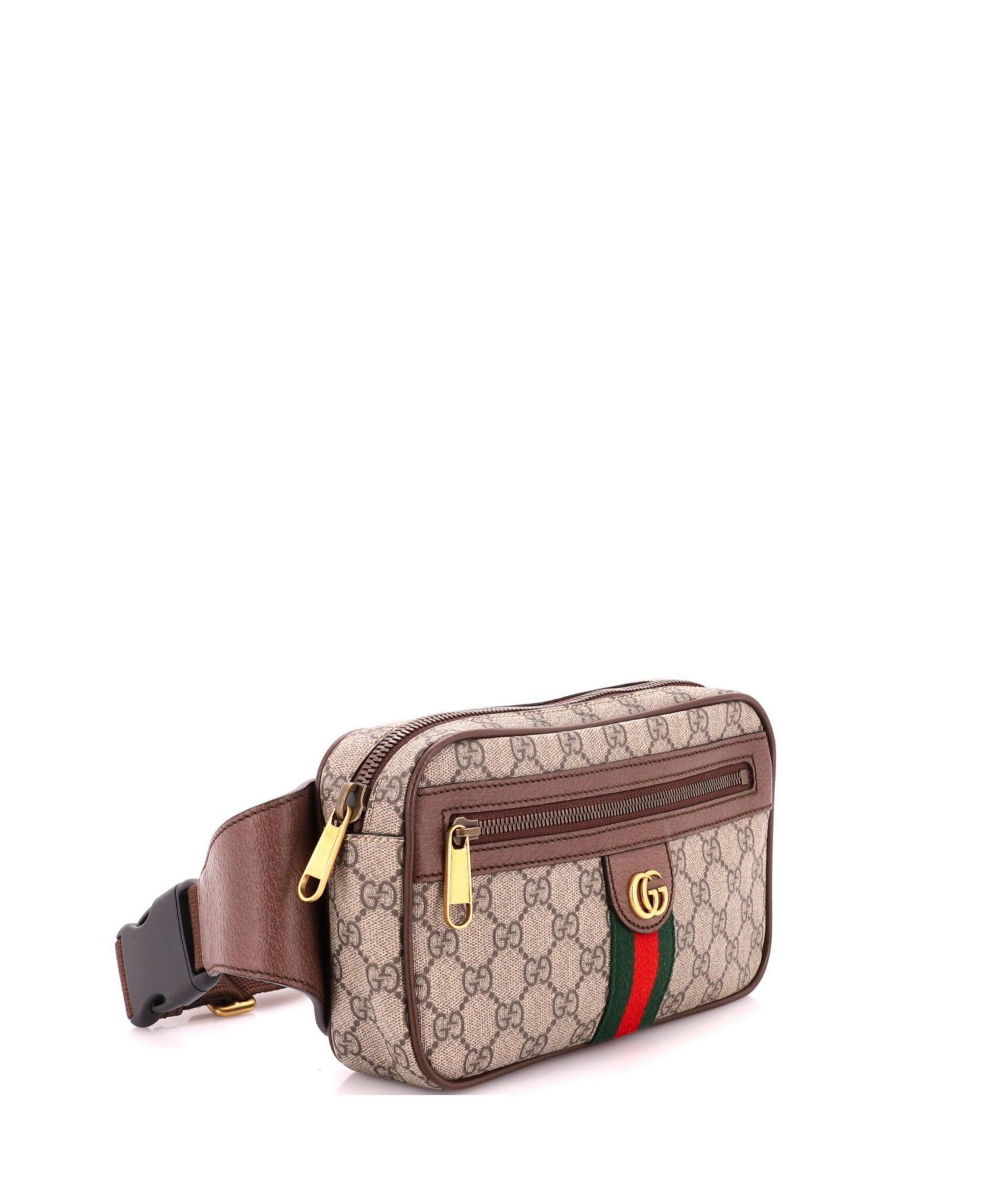 Ophidia Medium GG Coated Canvas Belt Bag