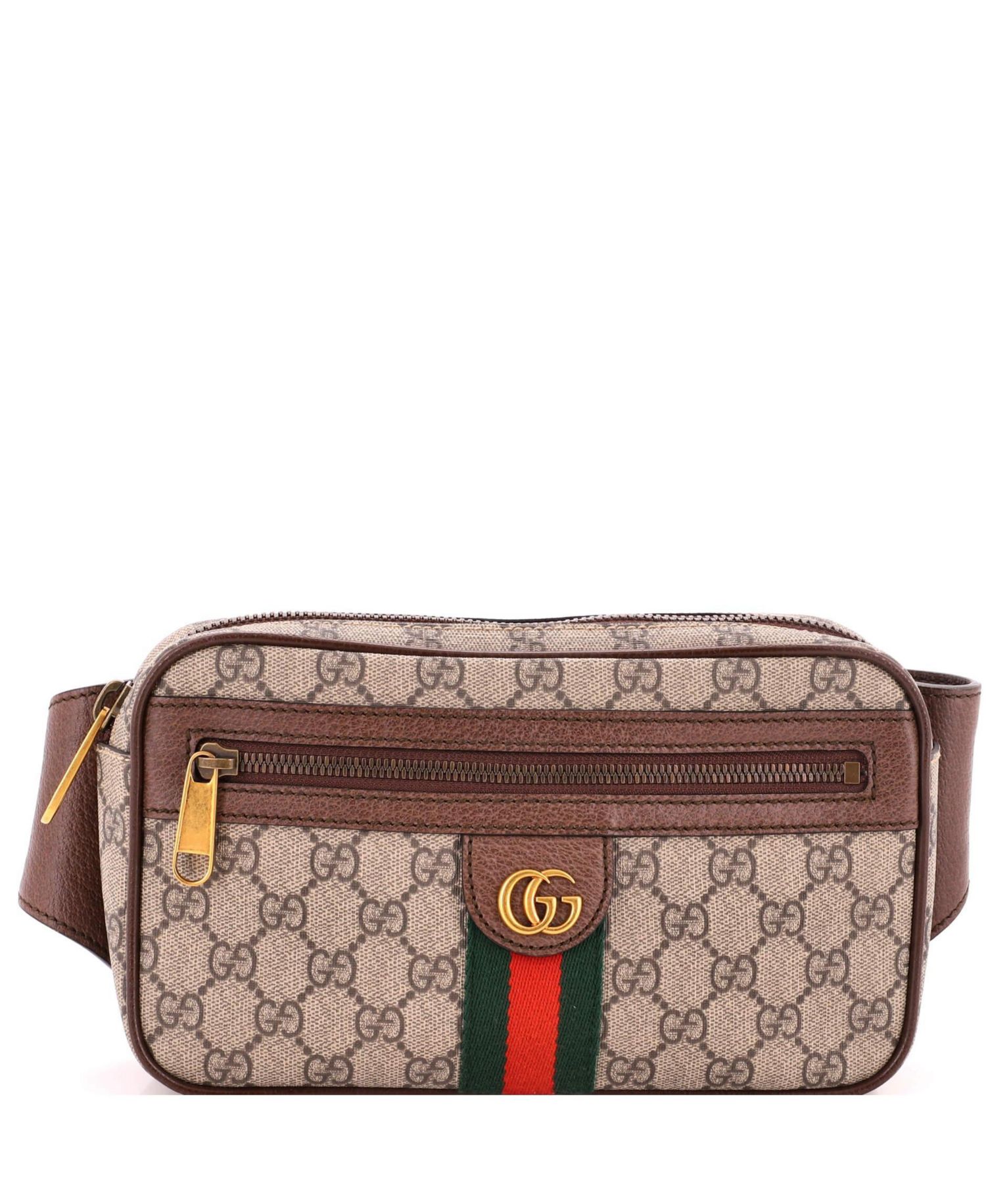 Ophidia Medium GG Coated Canvas Belt Bag
