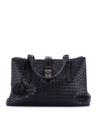 Medium Roma Bag Intrecciato Nappa
