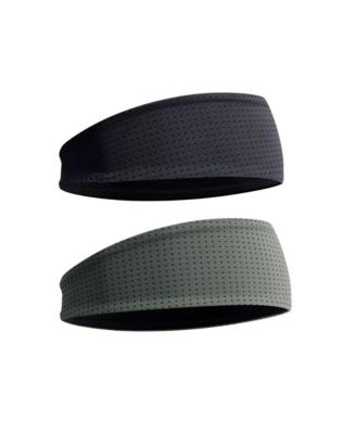 Reversible Stretchy Sports Headbands, 2-Pack