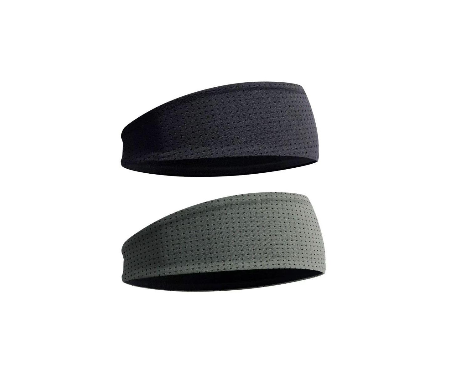 Женские аксессуары для волос Furlihong Reversible Stretchy Sports Headbands, 2-Pack — фото 1