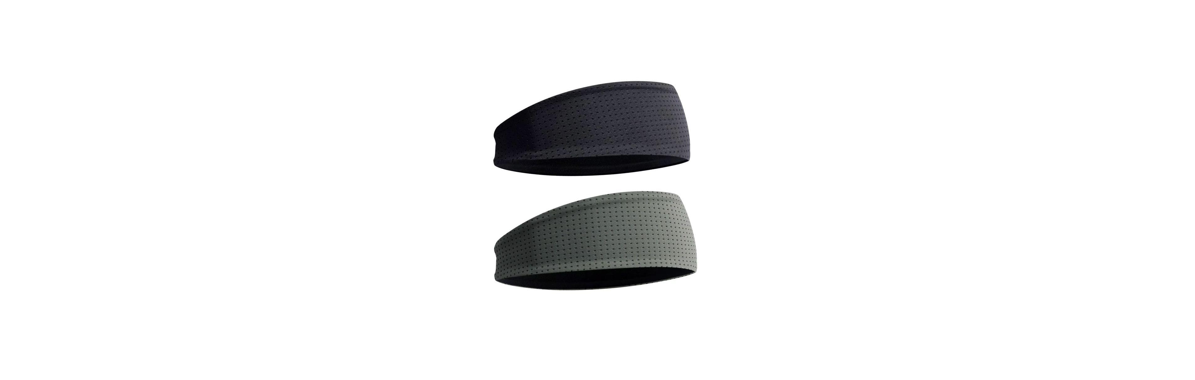 Furlihong Reversible Stretchy Sports Headbands, 2-Pack