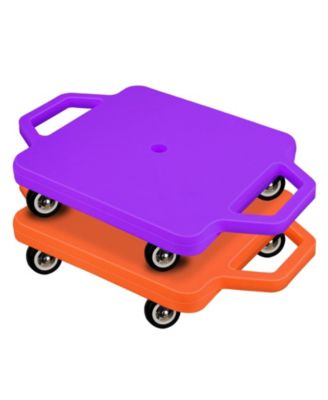 Sports Scooters With Handles Casters For Indoor Outdoor Play Equipment