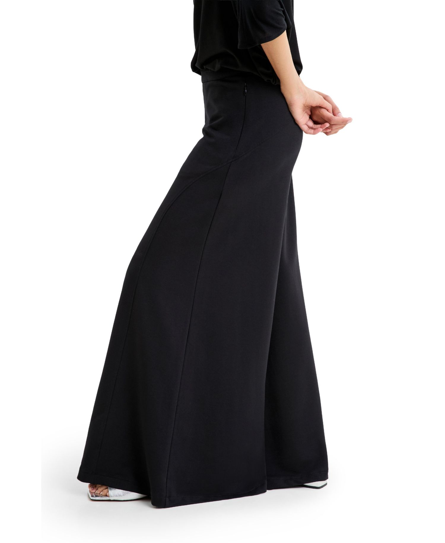 Women's Hylan High-Rise Wide-Leg Trousers
