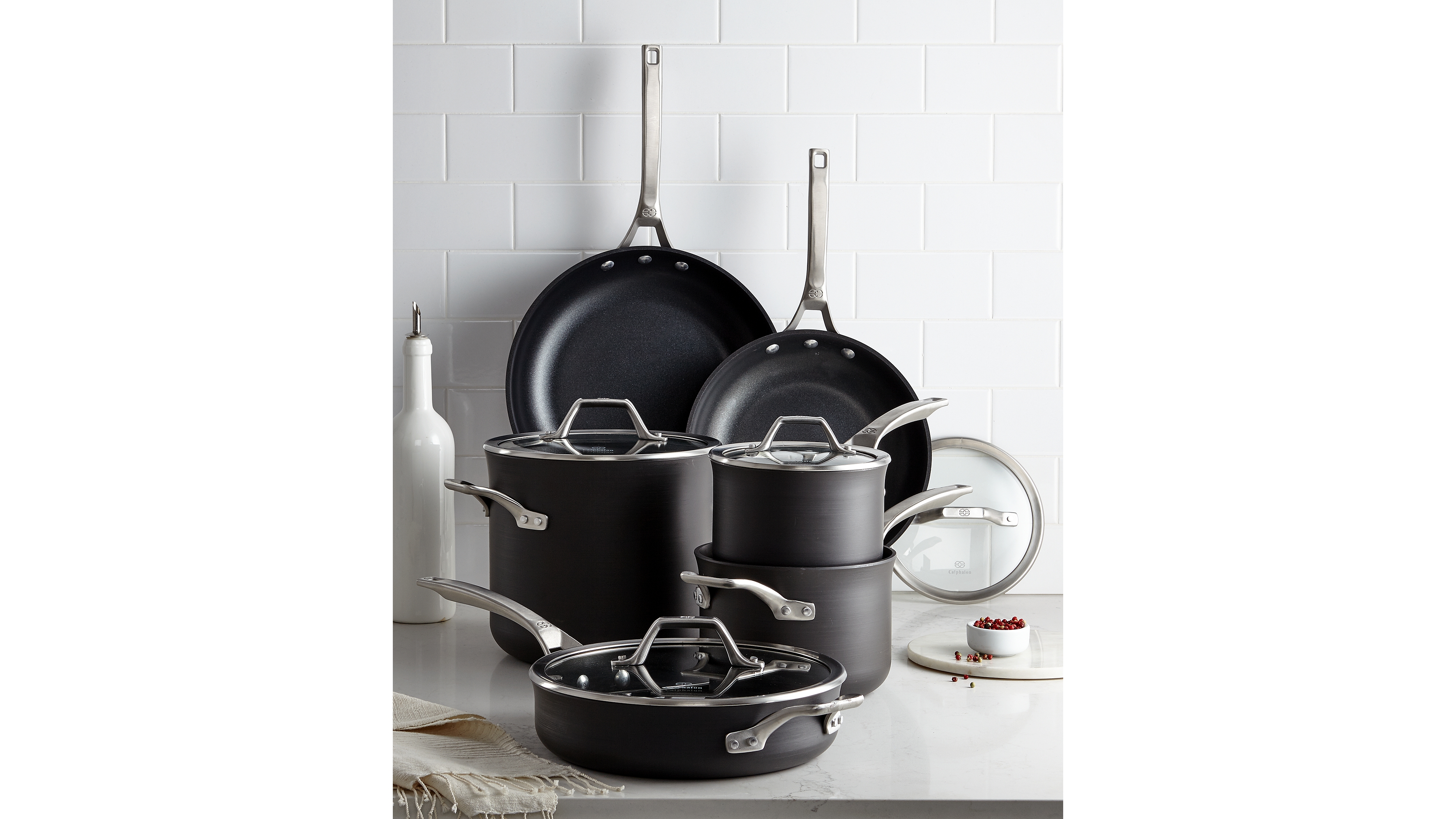 Calphalon Signature Nonstick 10 Piece Cookware Set