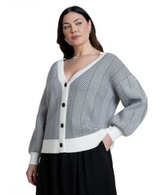 Women's Intarsia Cardigan