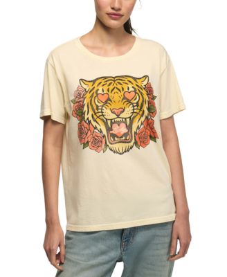 Women's Moto Boyfriend Graphic T-Shirt