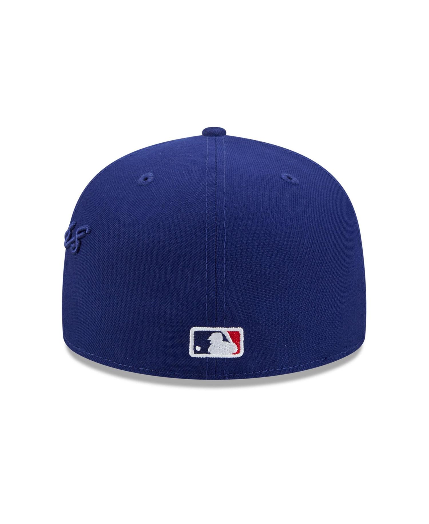 Men's Royal Los Angeles Dodgers Side Script 59FIFTY Fitted Hat