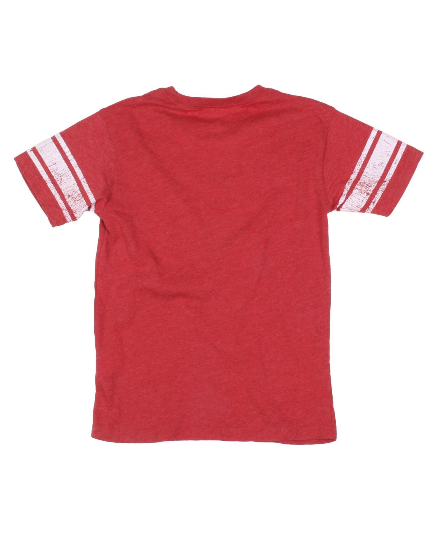 Big Boys and Girls Scarlet Ohio State Buckeyes Football Jersey T-Shirt