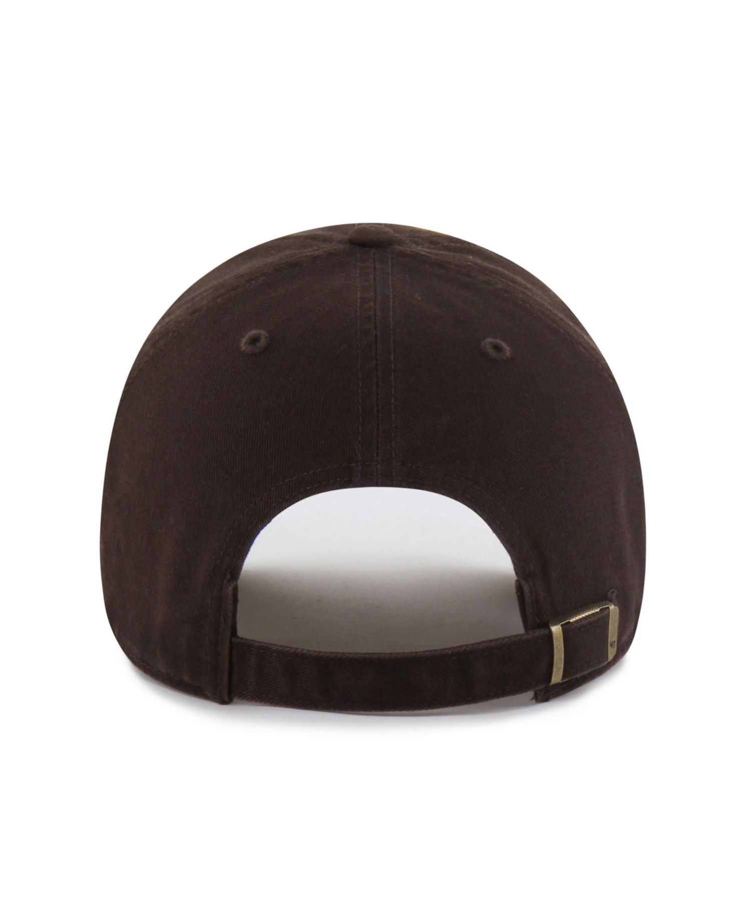 Men's '47 Brown LSU Tigers Vault Clean Up Adjustable Hat