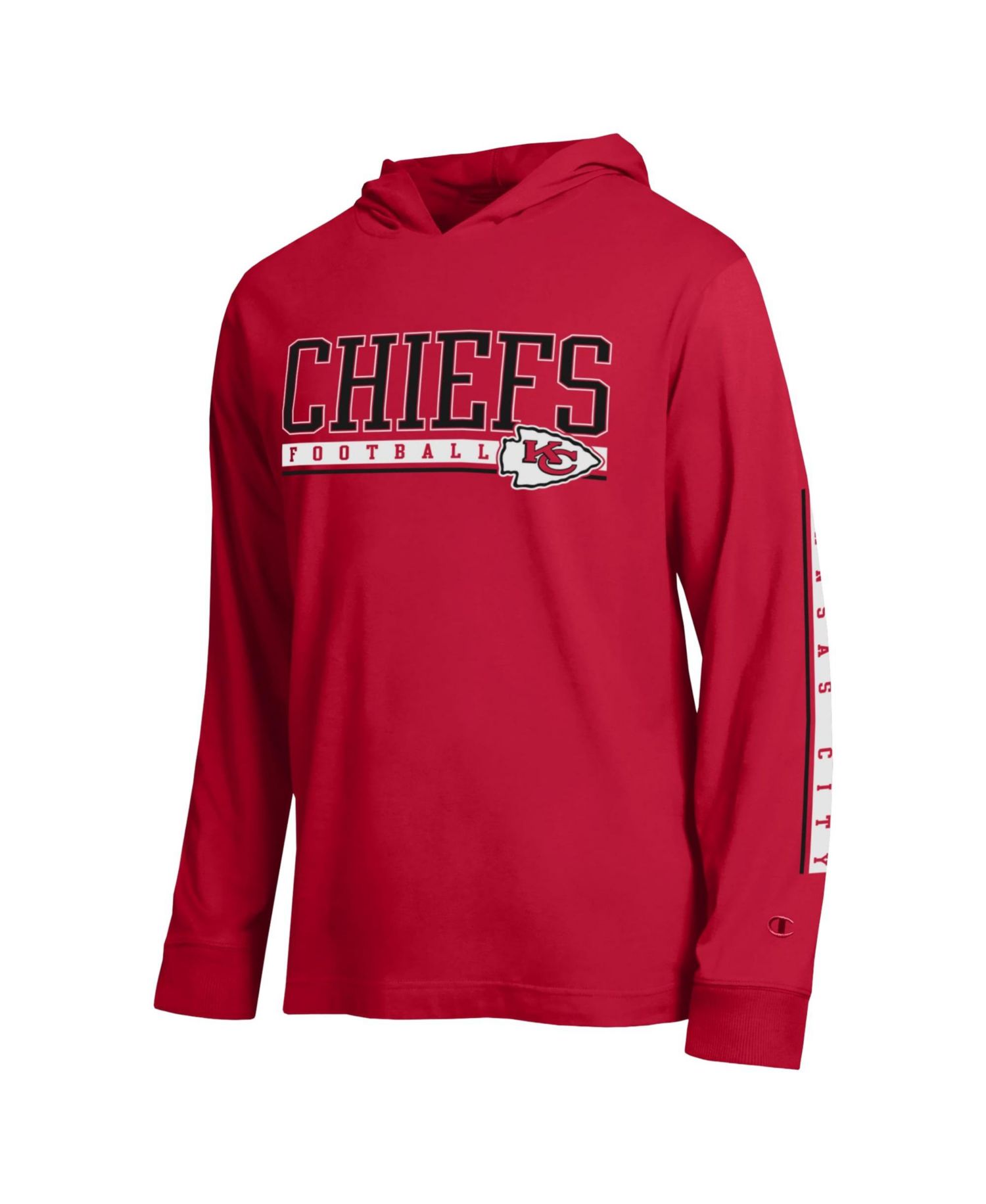 Men's Red Kansas City Chiefs All Star Hooded T-Shirt