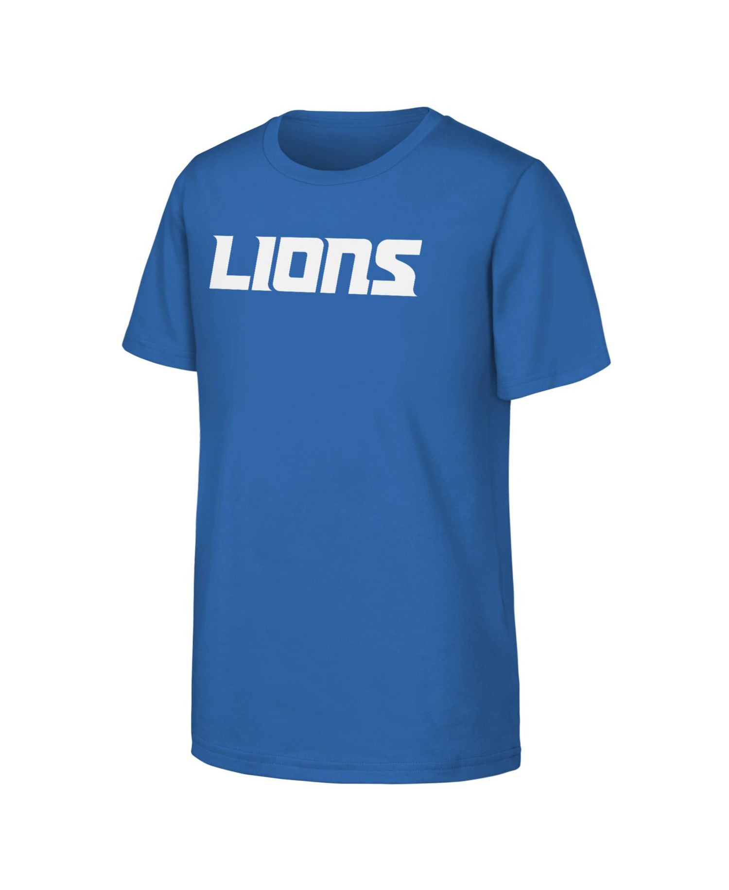 Big Boys and Girls Jahmyr Gibbs Blue Detroit Lions Name & Number T-Shirt