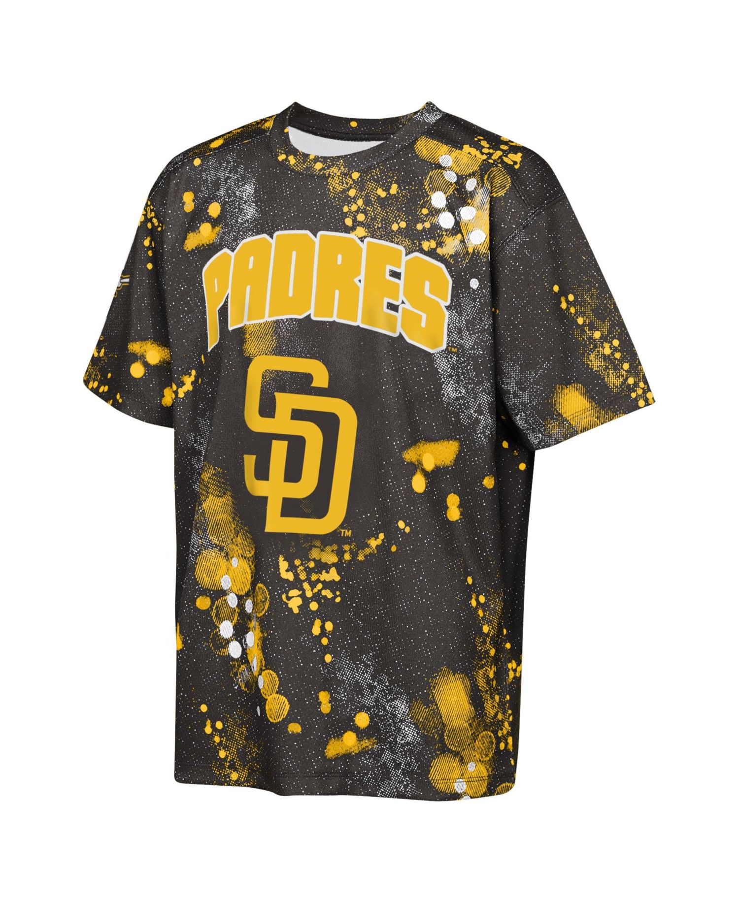 Big Boys and Girls Brown San Diego Padres Y2 Tech Stadium Lights T-Shirt