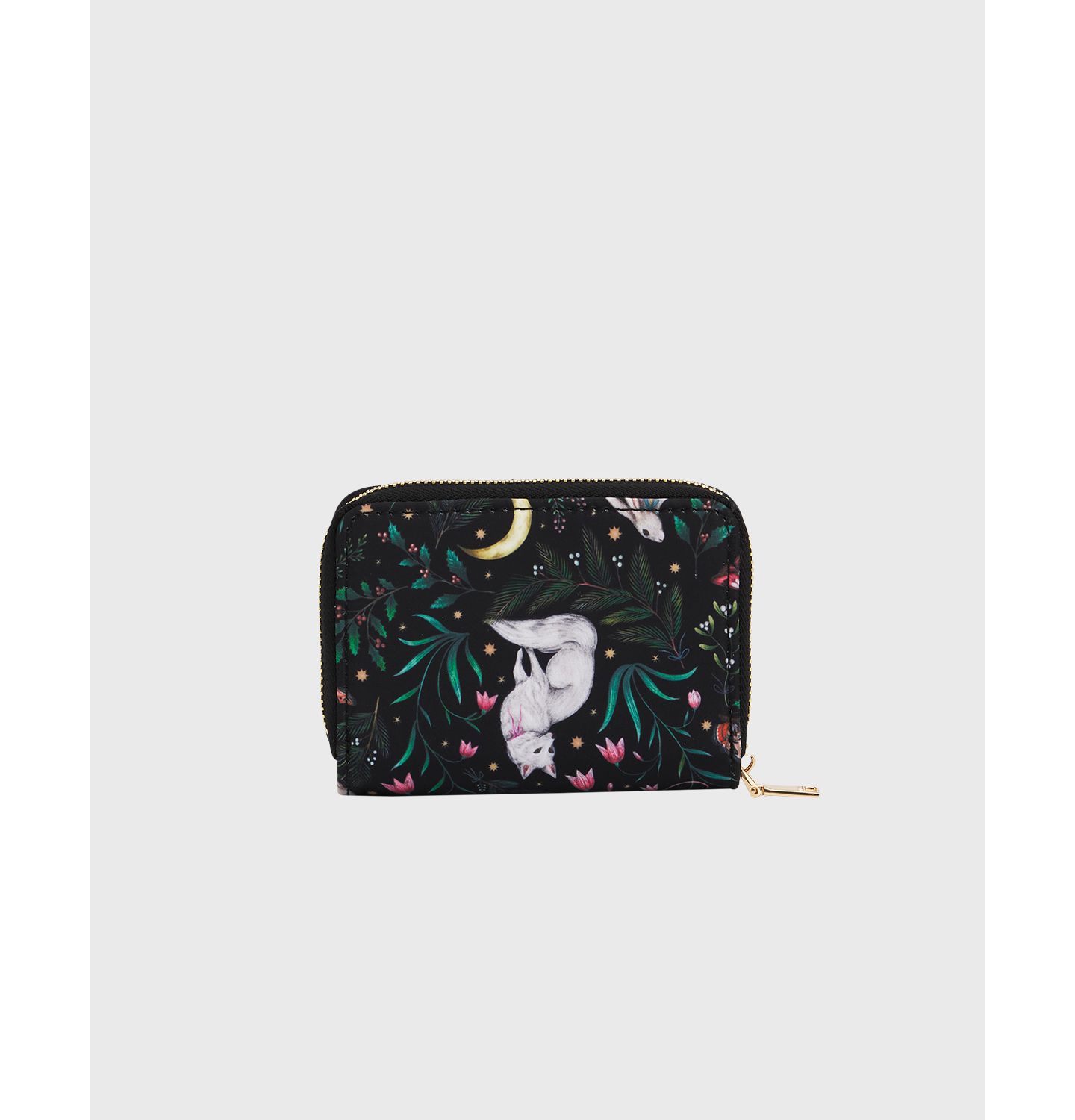 Женский кошелёк Fable England Niva Print Small Wallet, цвет: Зелёный / Чёрный — фото 4