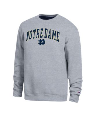 Men's Heather Gray Notre Dame Fighting Irish Arch Sweatshirt