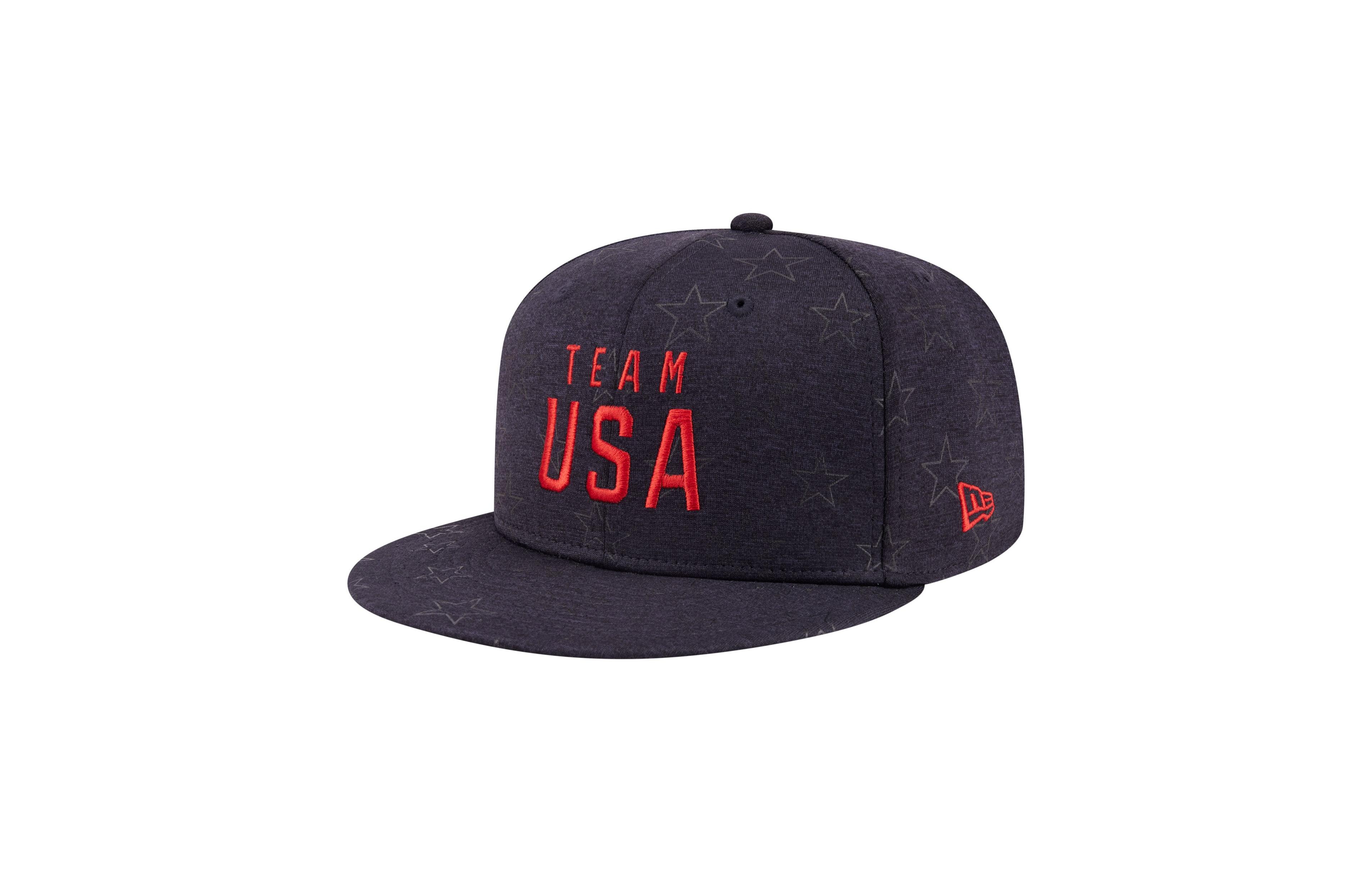 New Era Men's and Women's Navy Stars 9FIFTY Snapback Hat