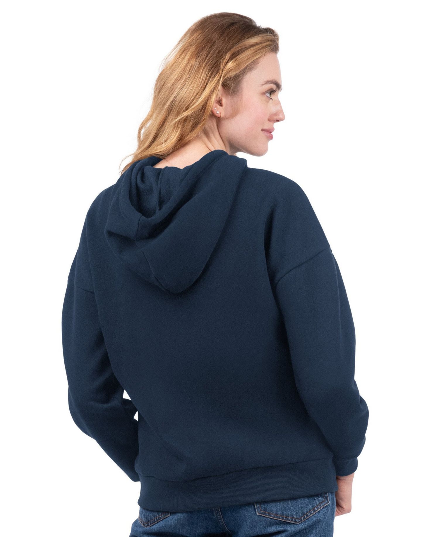 Women's Neon Green/College Navy Seattle Seahawks Hoodie & T-Shirt Combo Pack