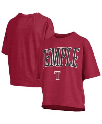 Women's  Crimson Temple Owls Nelson T-Shirt